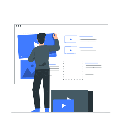 كتابة المحتوى